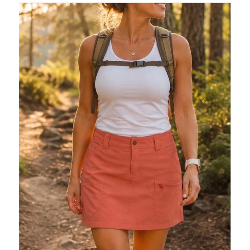 Duluth Trading Co Armachillo Skort Hiking Skirt Women's size 16